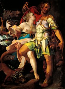 Odysseus and Circe, av Bartholomaeus Spranger (1546-1611) av Bartholomaeus Spranger