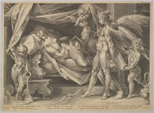 Amor og psyke, ca. 1631