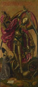 Saint Michael triumferer over djevelen, 1468