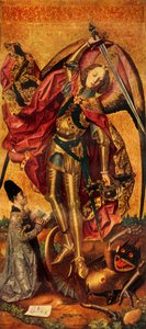 Saint Michael triumferer over djevelen, 1468, 1946.