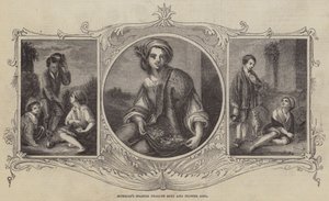 Murillos spanske bondegutter og blomsterjente av Bartolomé Esteban Murillo