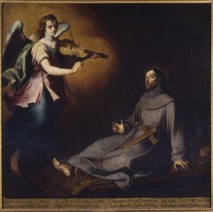 Den hellige Frans av Assisi i ekstase, ca. 1646. av Bartolomé Esteban Murillo