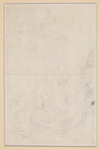 Skisse for fødselen av Bartolomé Esteban Murillo