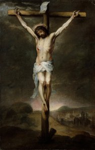 Korsfestelsen, ca. 1675. av Bartolomé Esteban Murillo