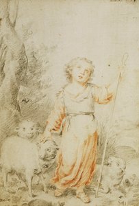 Den gode hyrde, av Bartolomé Esteban Murillo