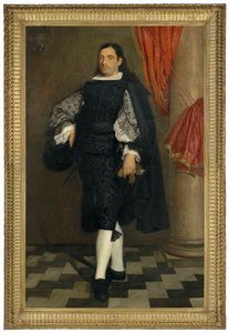 Portrett av en gentleman av Bartolome Esteban and studio Murillo