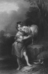 The Infant St John (gravering)