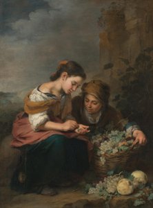 Den lille fruktselgeren av Bartolomé Esteban Murillo