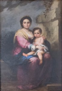 Den ammende Madonna av Bartolomé Esteban Murillo