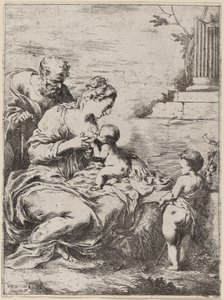 The Holy Family with Saint John.    1192020   no       norwegian Successfully Translated  Original: A royal affair, 2015 (mixed media on canvas) Translat: A royal affair, 2015 (mixed media on canvas) 1314728 no norwegian Successfully Translated Original: R av Bartolomeo Biscaino