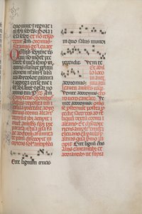 Missale: Fol. 148: Musikk for Se korsveden..., 1469