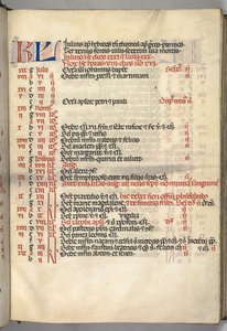Missale: Høst. ರ್ರ್: Juli-kalenderside, ೧೪೬೯. av Bartolomeo Caporali