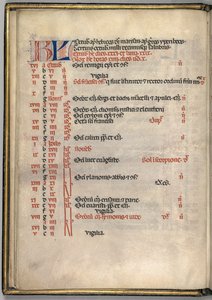 Missale: Fol. 7v: Oktoberkalenderside, 1469. av Bartolomeo Caporali