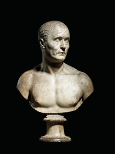 Byste av en mann av Bartolomeo Cavaceppi