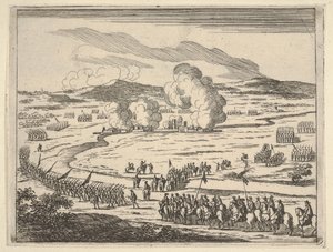 Beleiringen av Alexandria begynner, fra ideen om en kristen prins og helt i Francis ..., 1659.
