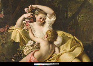 Allegory of Spring, 1705-09 (detalj av 3497528)