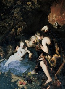 Lot og hans døtre, 1695-1696