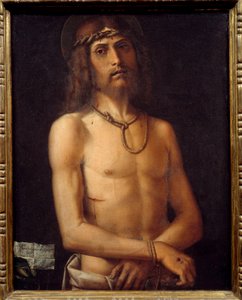Ecce homo Maleri av Bartolomeo Montagna (1450-1523) 1400-tallet Søn. 0,55x0,43 m