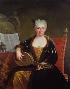 Portrett av Faustina Bordoni, Händels sanger, ca. 1830 (olje på lerret) av Bartolomeo Nazari