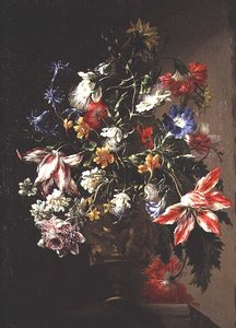 Blomsterbukett av Bartolomeo Perez