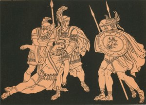 Aeneas og kroppen til Lausus