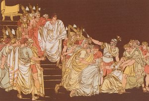 Virginias død av Bartolomeo Pinelli