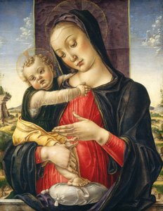 Madonna og barn, ca. 1475.
