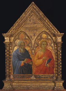 De hellige Matthias og Thomas, ca. 1350.