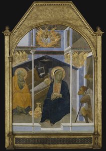The Adoration of the Shepherds, ca. 1350 (tempera på panel)