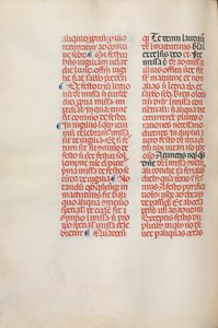 Missale: Fol. 173v: Musikk for Alleluia etc. ved begynnelsen av påsken, 1469. av Bartolommeo Caporali
