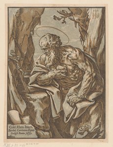 Saint Hieronymus i villmarken