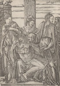 Nedstigningen fra korset, 1565. av Bartolommeo da Brescia