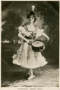 Adelina Genee , danskfødt britisk ballettdanser, c1906.