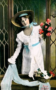 Doris Stocker, skuespillerinne, tidlig på 1900-tallet.