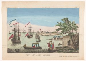 Utsikt over øya Oléron Vue de l'isle d'Oleron (tittel på objekt)