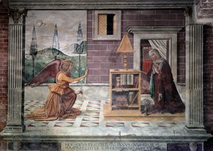 Bebudelsens jomfru - Fresco