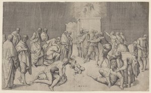 Paktens ark i Dagons tempel