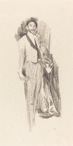Grev Robert de Montesquiou av Beatrice Godwin Whistler after James McNeill Whistler