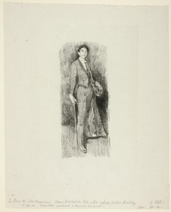 Grev Robert de Montesquiou av Beatrix Godwin Whistler