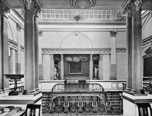 Den store trappen, Londonderry House, 1908.
