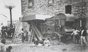 Damptreskemaskin, Mons, 1883