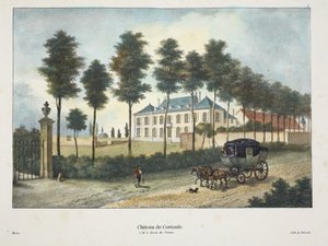 Corioule Castle, ca. 1895 (fotokrom) av Belgian School