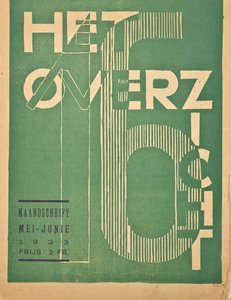 Forside for en utgave fra 1923 av magasinet "The Overview", 1923 av Belgian School
