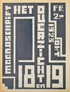 Forside for en utgave fra 1923 av magasinet "The Overview", 1923 av Belgian School