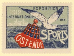 Internasjonal sportsutstilling, Oostende, Belgia, 1912 av Belgian School
