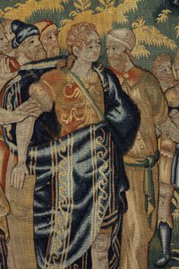Historien om Kyros II den store, ca. 1590 (teppe) av Belgian School