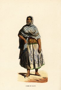 Kvinne fra byen Xalapa, Veracruz, Mexico av Belgian School