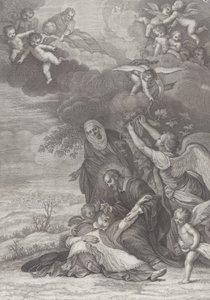 Miracle of a Saint, 1777 av Benedetto Eredi