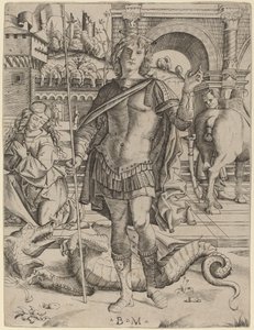 Saint George av Benedetto Montagna