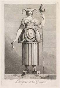 Gresk maskerade: Gresk gjeterinne (Plate 4)